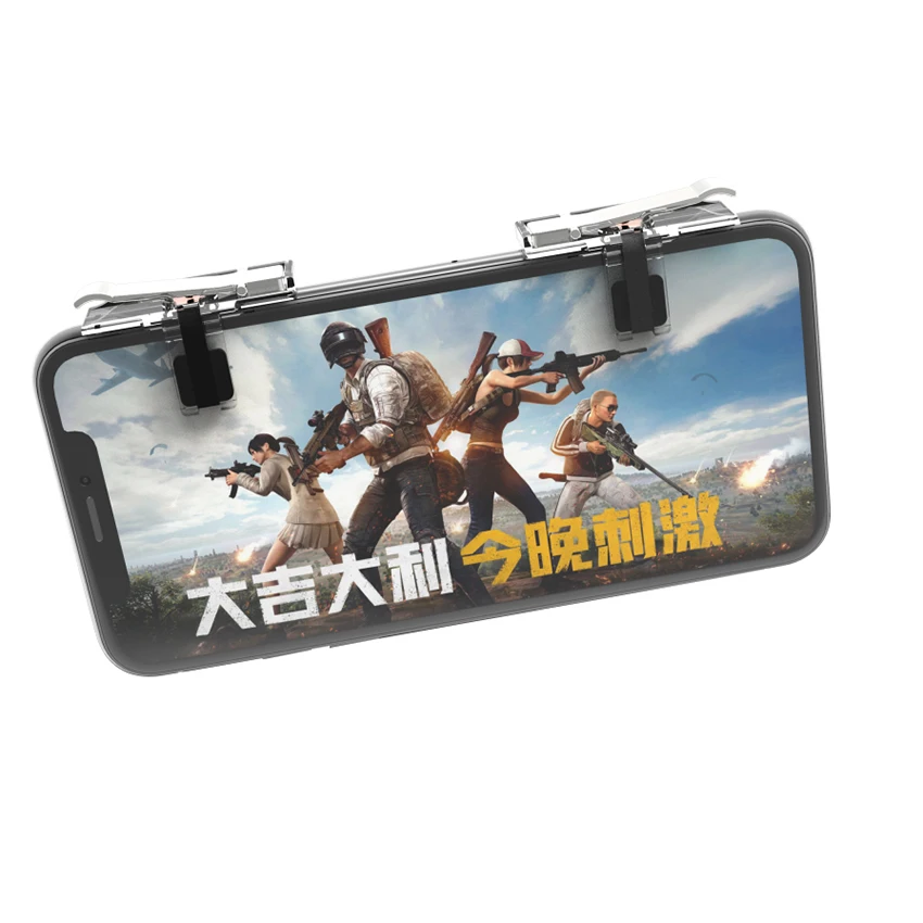 Phone Gamepad Trigger Fire Button Aim Key Smart phone Mobile Games L1R1 Shooter Controller For PUBG for smartphones