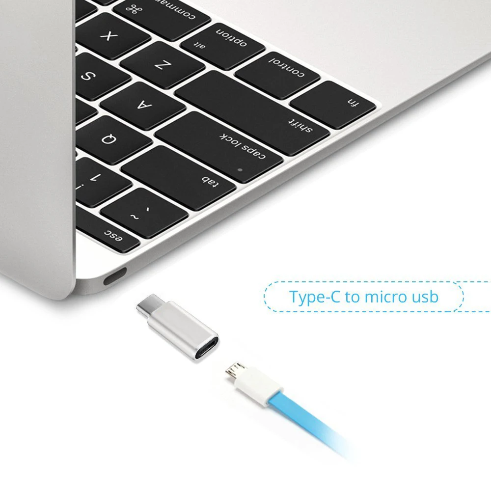 Зарядное устройство с разъемом USB типа C папа на Micro мама для ZTE Blade V8 Pro Z978 Hawkeye (Project