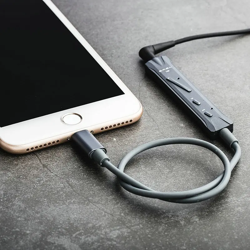 SMSL I2 мини усилитель Lightning DAC/Amp для iOS портативный и наушников Встроенный микрофон