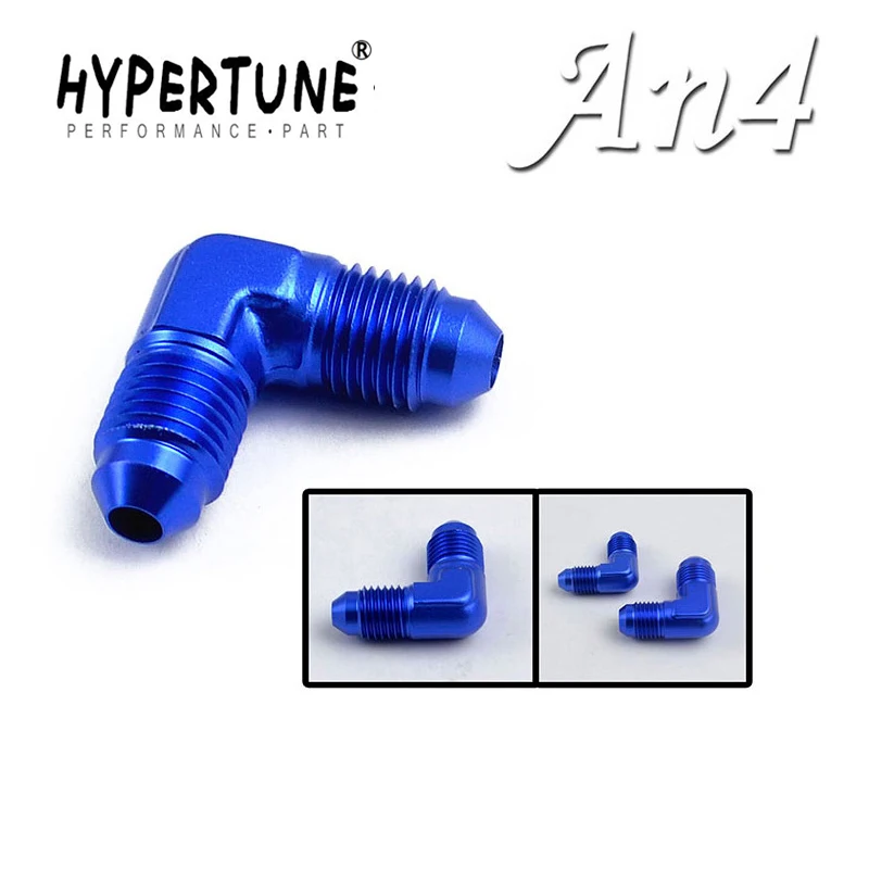 

Hypertune - Flare Union 90 Degree AN4-4AN ALL Male Adaptor/Fitting HT-SL821-04-011