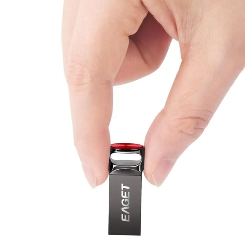 Eaget U81 портативный 16 Гб/32 ГБ/64 Гб/128 ГБ USB 2,0/3,0 флеш-накопитель высокоскоростной металлический накопитель для хранения данных u-диск