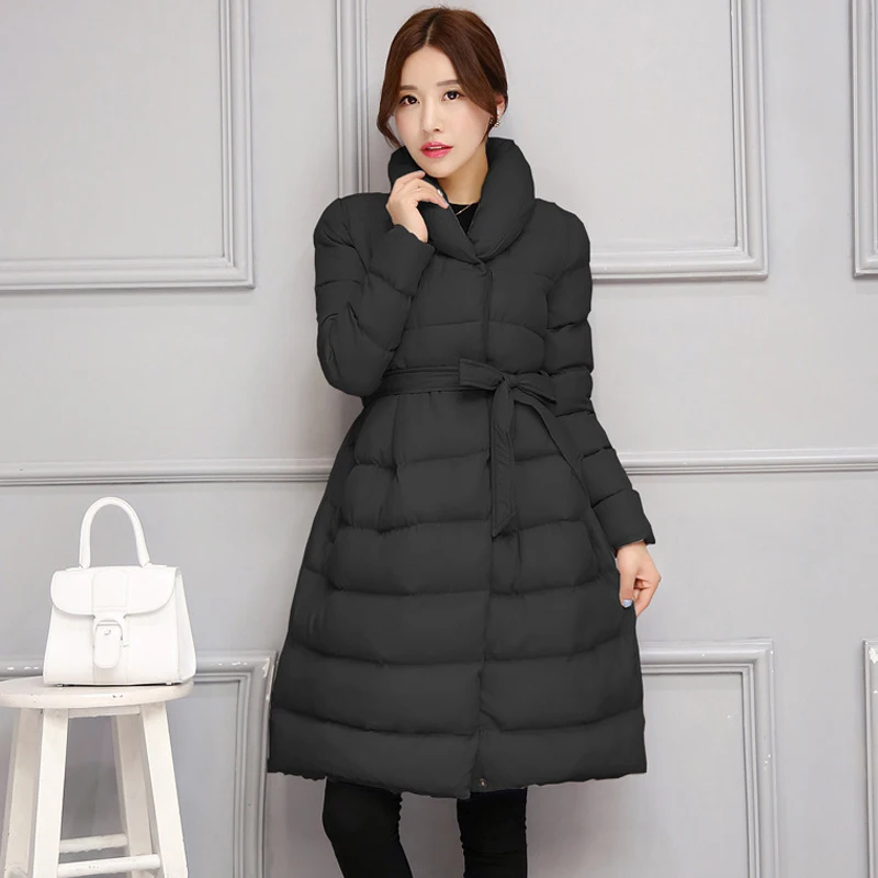 Зимняя парка 2017 женская зимняя куртка Теплая стеганая для женщин женские куртки