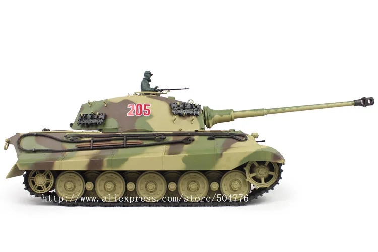 Квадрокоптер HL 3888a 1 Pro с инфракрасной системой управления 1:16 немецкий King Tiger Henschel