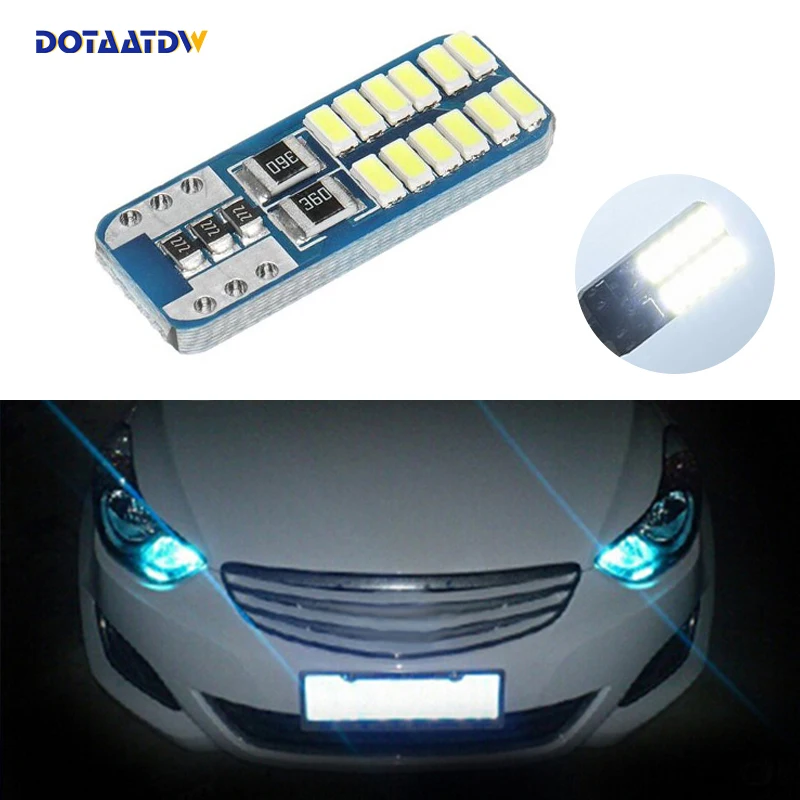 1x Canbus T10 W5W 168 194 светодиодный просвет Автомобильные стояночные огни для Hyundai solaris