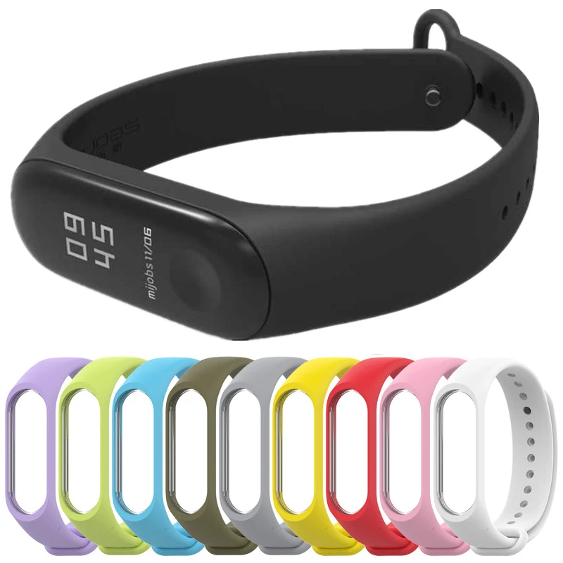 Браслет Mijobs Mi Band 3 4 ремешок силиконовый браслет Miband Смарт mi band3 запястье для Xiaomi
