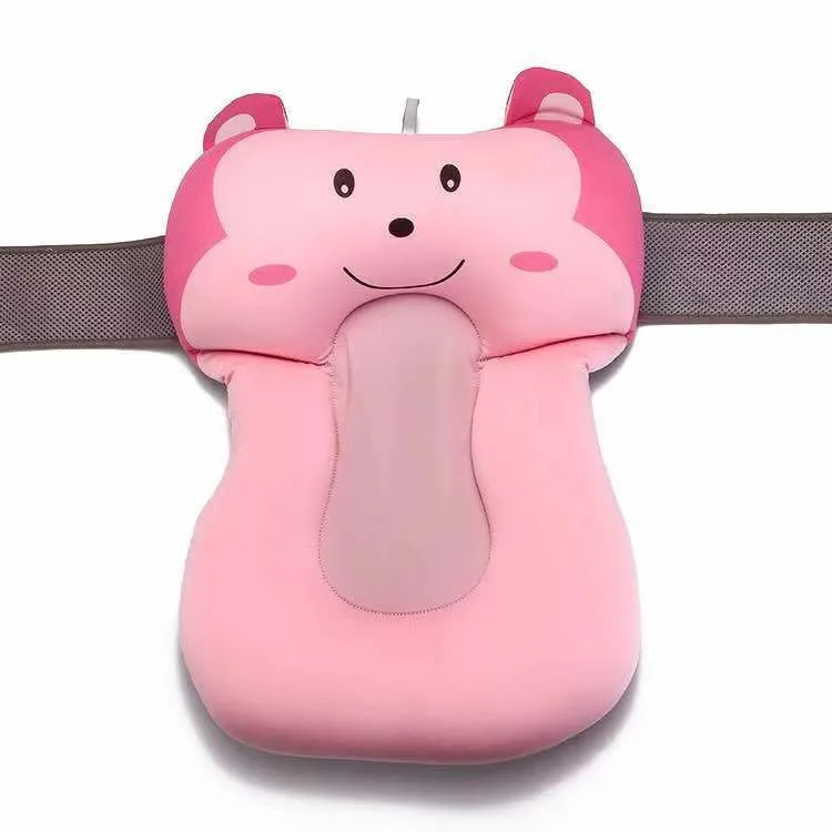 bathcushion13 Мультяшное детское сиденье для ванны с животными, переносная детская воздушная подушка, детское сиденье для ванны для новорожденного, Детская ванна, поддерживающие принадлежности для купания ребенка# TC - Цвет: bathcushion13