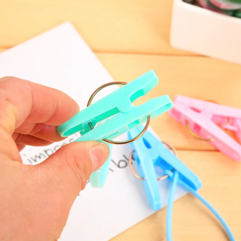 12 шт. новые пластиковые прищепки для одежды дома и путешествий портативные