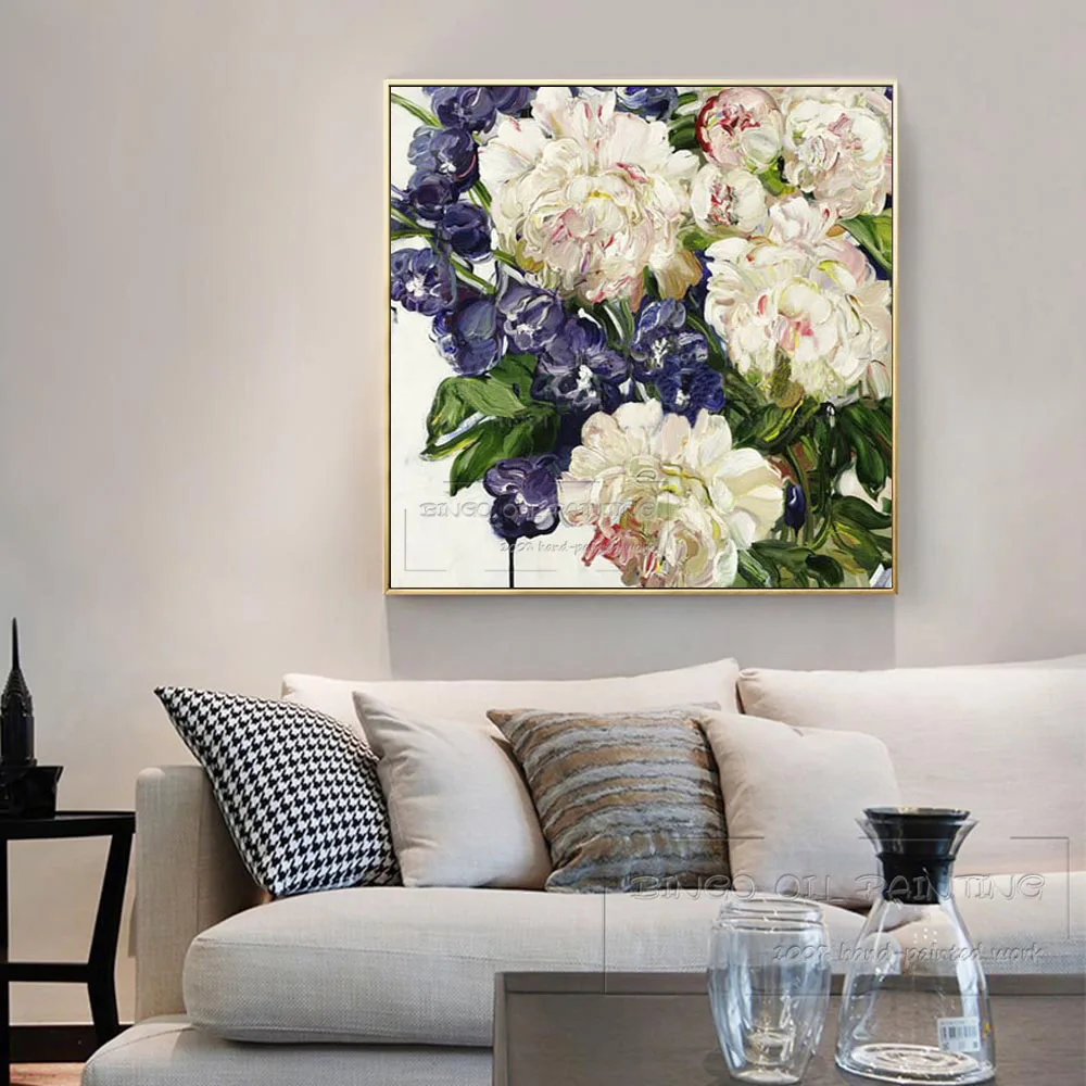 Искусный художник ручная роспись высокое качество современные абстрактные