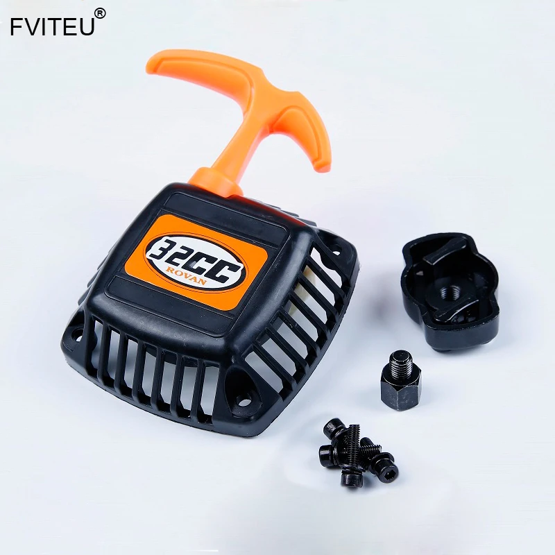 FVITEU легкий старт трещотка Потяните стартер с пусковым шкивом fit 32 36cc Zenoah CY для 1/5 HPI