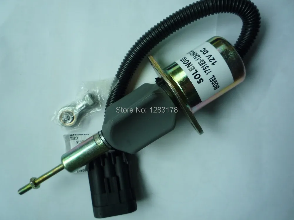 Запорный соленоид новая голландская 1751ES-12A6UC4B3S1, SA-4161-12, 87801213, F2NN9D278BA для сельскохозяйственного трактора