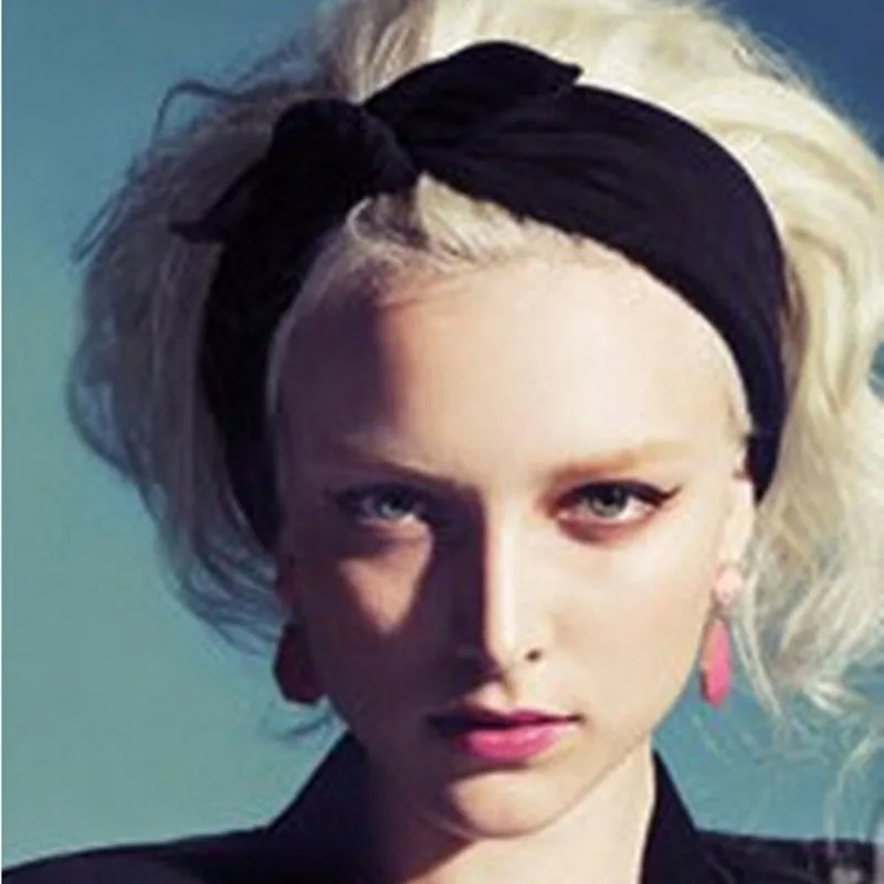 Женская повязка на голову с кроличьими ушками|Заколки для плетения кос| |