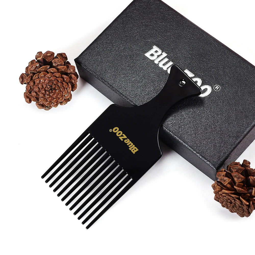 Горячая Распродажа Мужская расческа для волос большого размера локоны масляная