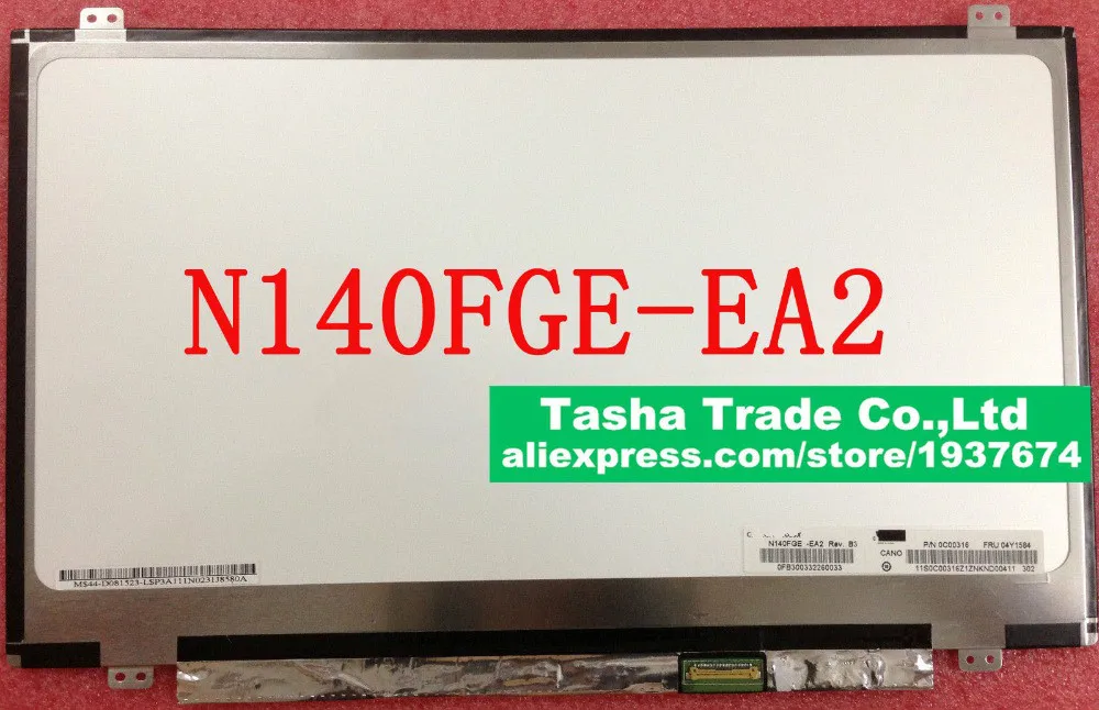 ЖК-дисплей для Lenovo U430 N140FGE-EA2 N140FGE EA2 матовый оригинальный 1600*900 HD | Компьютеры и офис