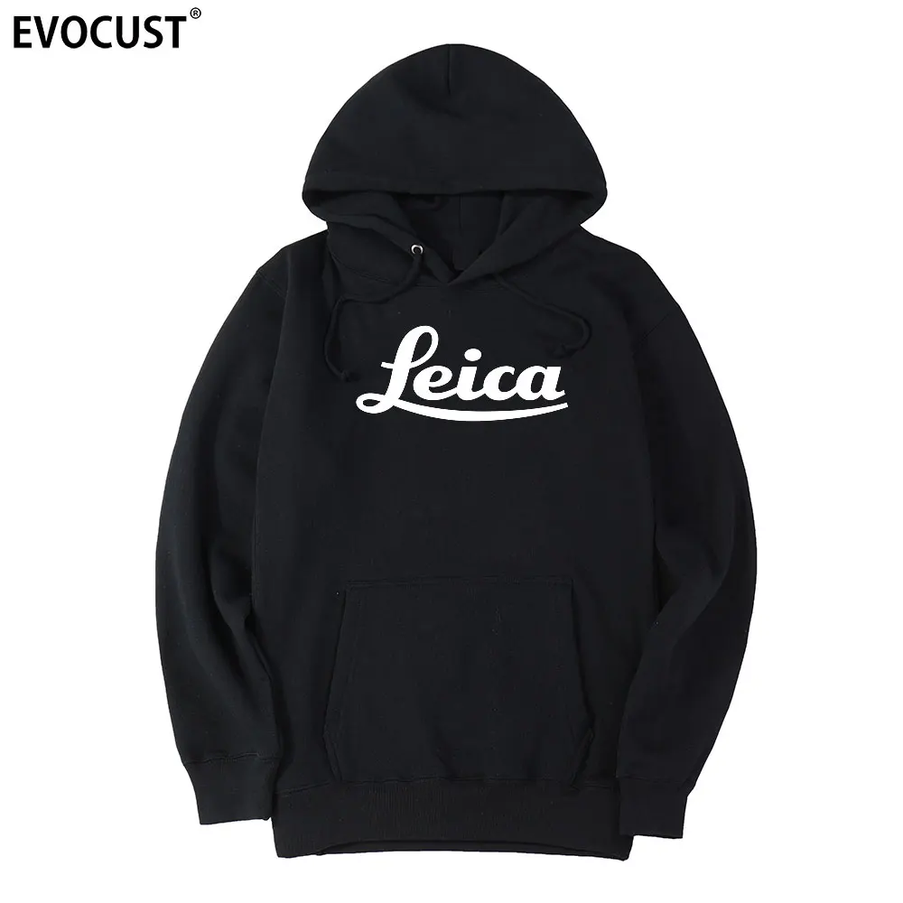 

LEICA PHOTOGRAPHER LOGO men Hoodies Sweatshirts women unisex Combed Cotton