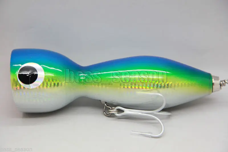 Новинка 2019 большая игра 155g 7 "Морская приманка GT Popper TopWater Surface рыболовная Woodbody |