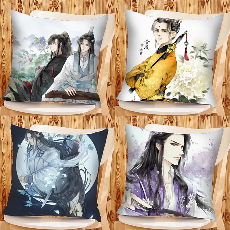 Mo Dao Zu Shi Подушка заполненная PP на заказ Wei WuXian Lan WangJi Grandmaster of Demonic коллекция для