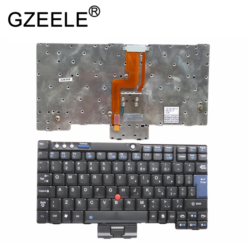 Английская клавиатура для ноутбука GZEELE IBM Lenovo Thinkpad Tablet X60 X60s X61 X61s X60T X61T UI 42T3041 |