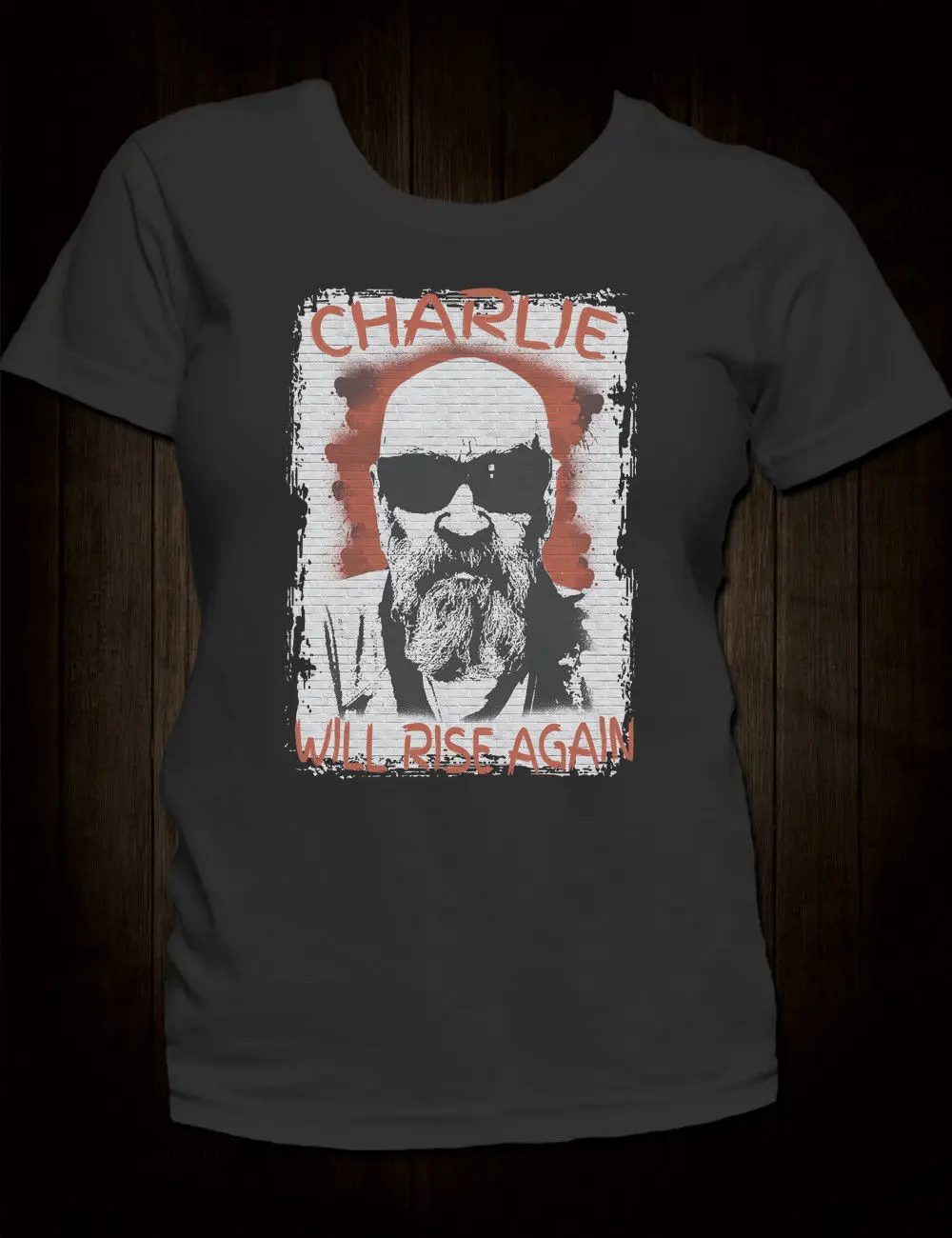 New Black Charlie Will Rise Again T-Shirt Manson Family Tee Tate Labianca Prison 2019 Hip Hop Men Brand Short Sleeve Shirts | Мужская