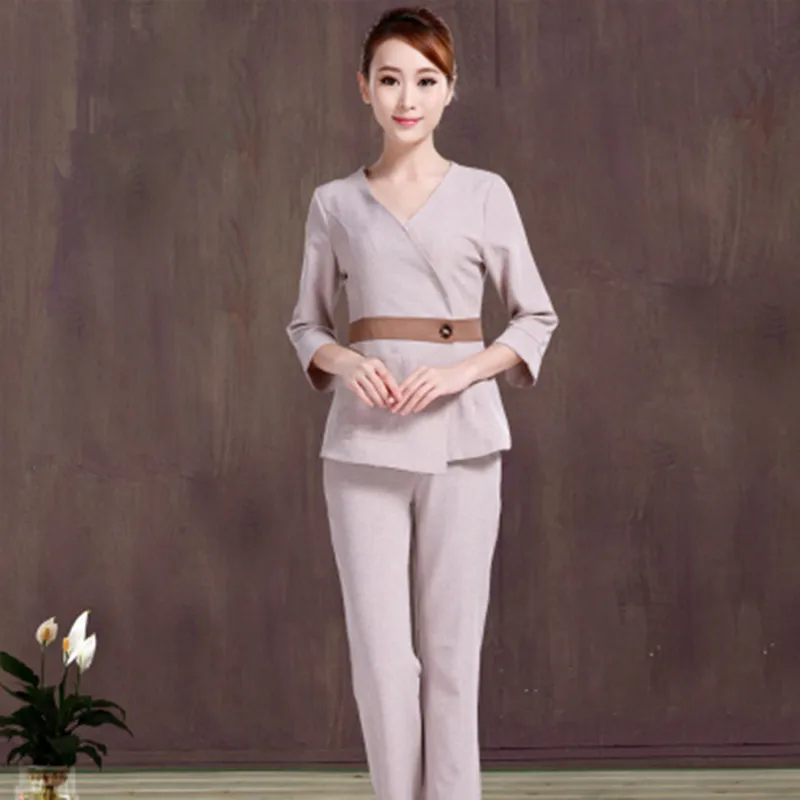 Новая стильная Больничная рабочая одежда Униформа Одежда для косметолога