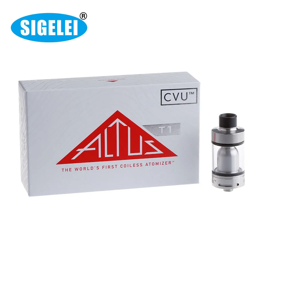 Vape распылитель Sigelei Altus T1 Танк 510 резьба для электронной сигареты vape | Электроника