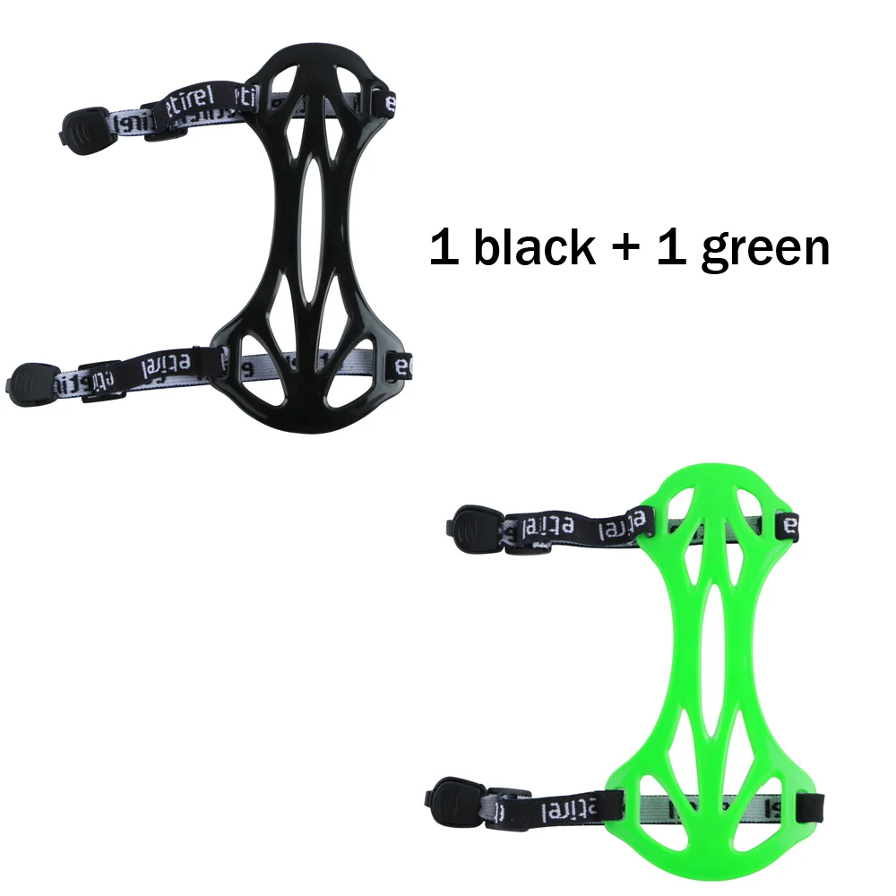 Светло-серый Toparchery Archery Arm Guards предплечье Защитное снаряжение для стрельбы охотничьей практики 2 ремешка для стрельбы - Цвет: Светло-серый