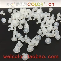 1 0 1 mm 1mm 1 0mm 364 364 mm transparent silicone rubber seal stopper plug for stainless steel round small capillarity tube