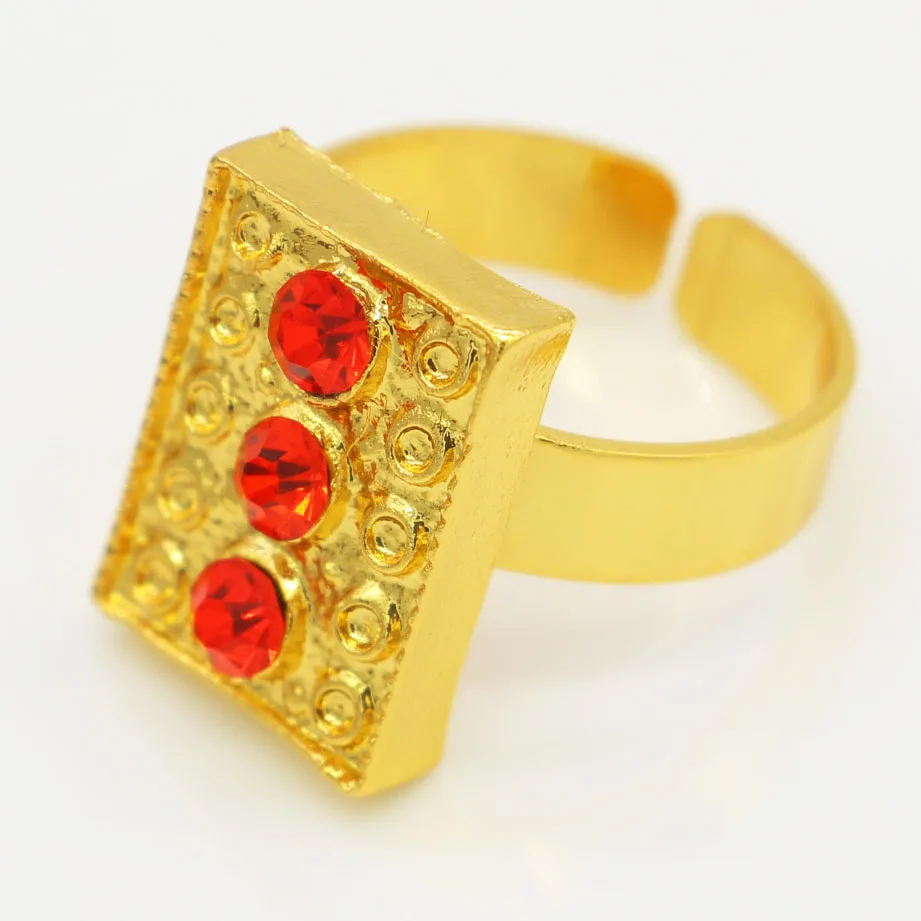 Новое поступление 2017 Ювелирный Комплект золотого цвета