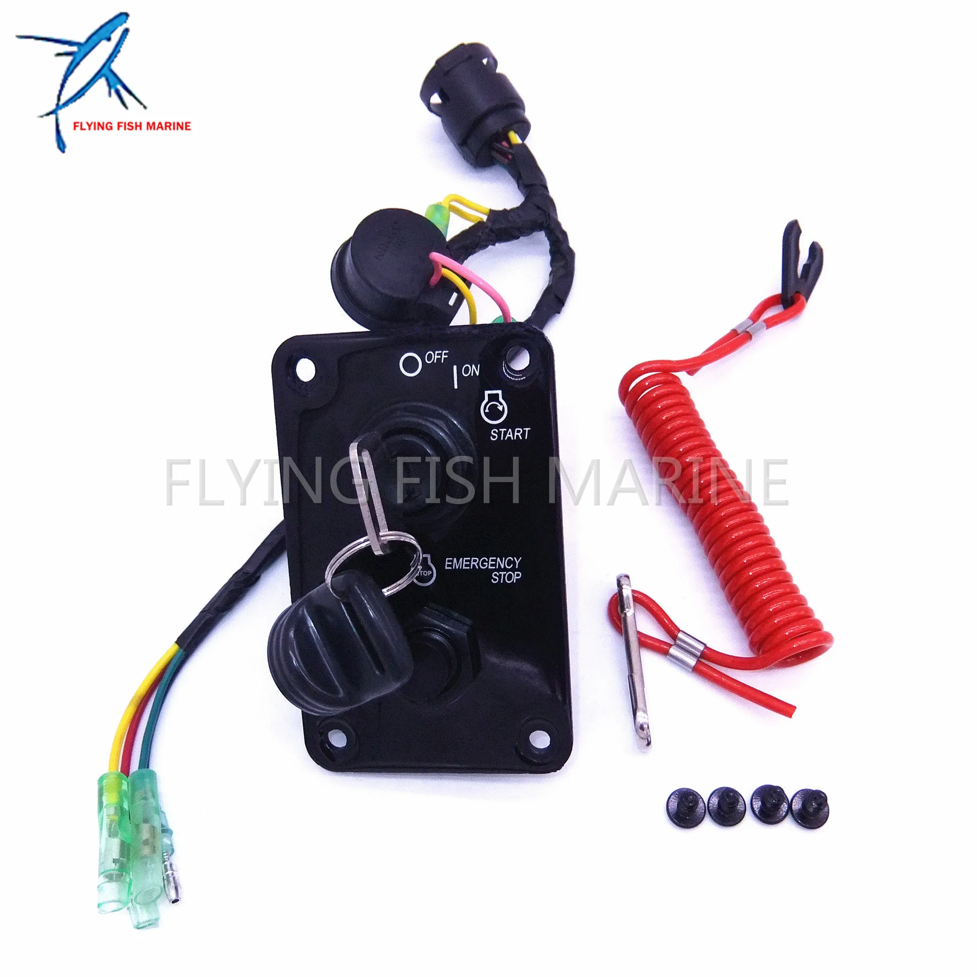 704-82570 704-82570-11-00 704-82570-12-00 704-82570-08-00 Outboard Single Engine Switch Panel Main Switch Assembly for Yamaha