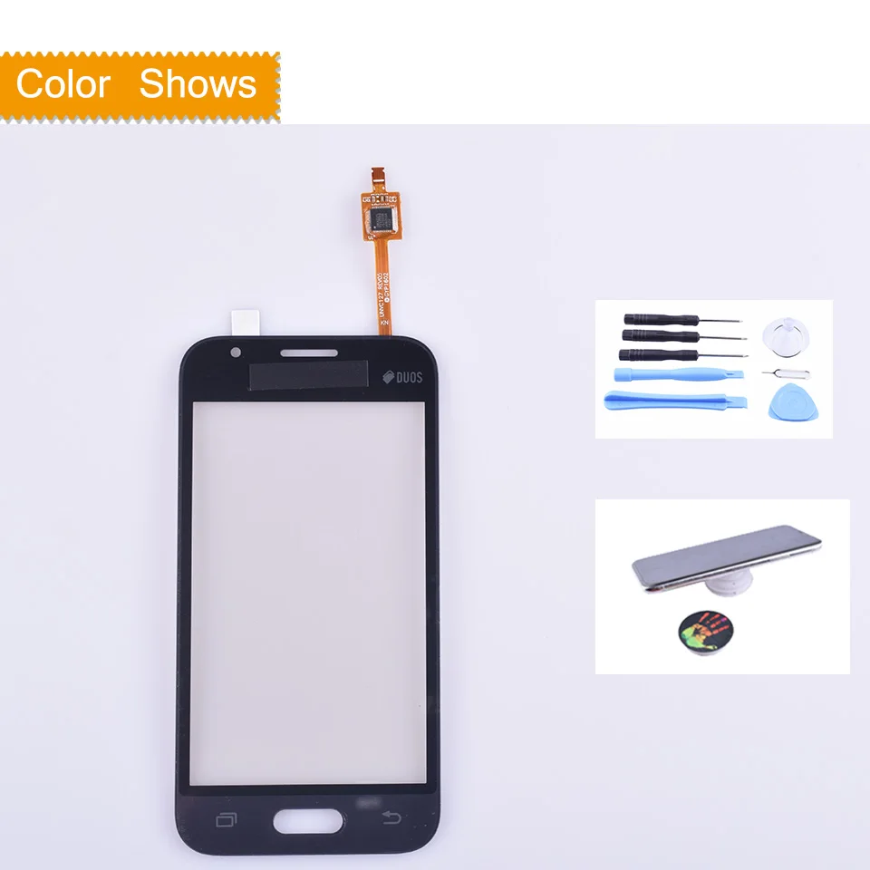 black with gift Для samsung Galaxy J1 Mini Prime J106 J106H J106F J106B J106M SM-J106F сенсорный экран Сенсорная панель дигитайзер стекло сенсорный экран - Цвет: black with gift