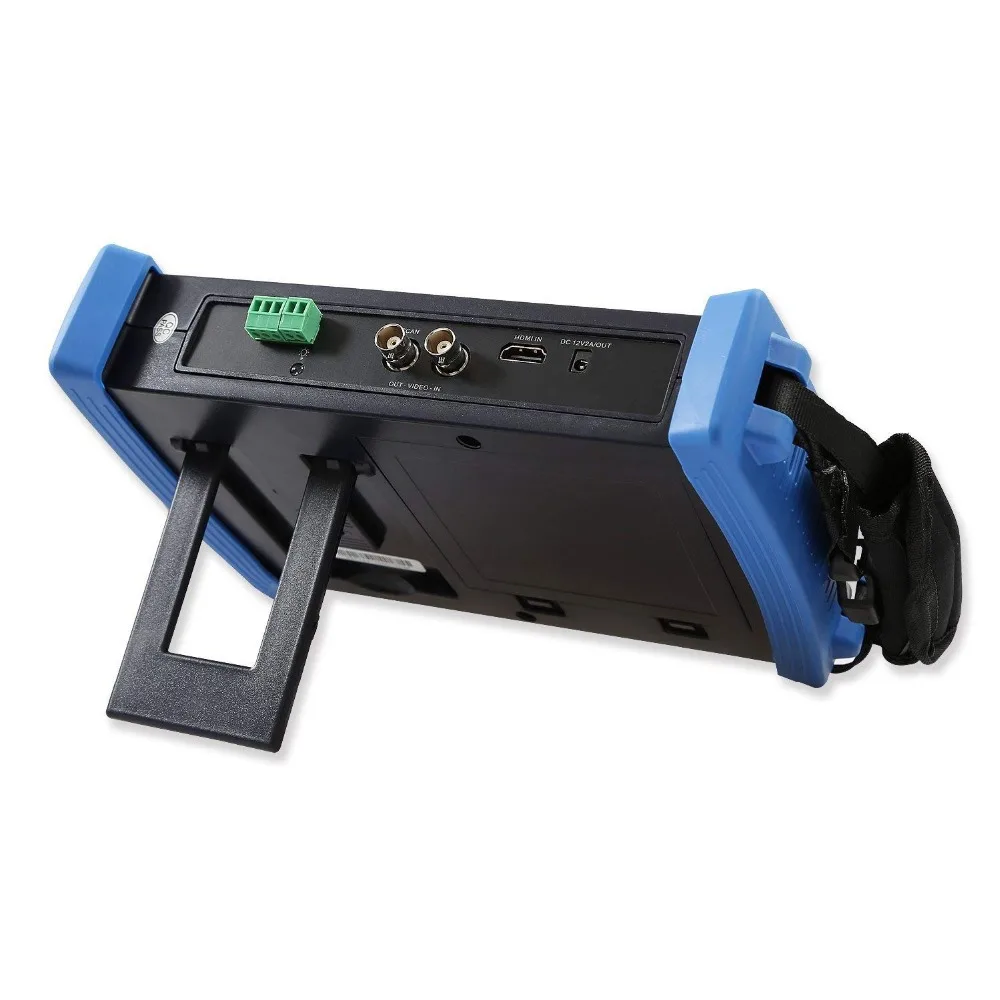 Wsdcam 8600 Plus Серия 7 дюймов ip-камера тест er монитор CCTV Тест er Anolog тест 1080P POE ONVIF 4K H.265 HDMI In& Out RJ45 TDR