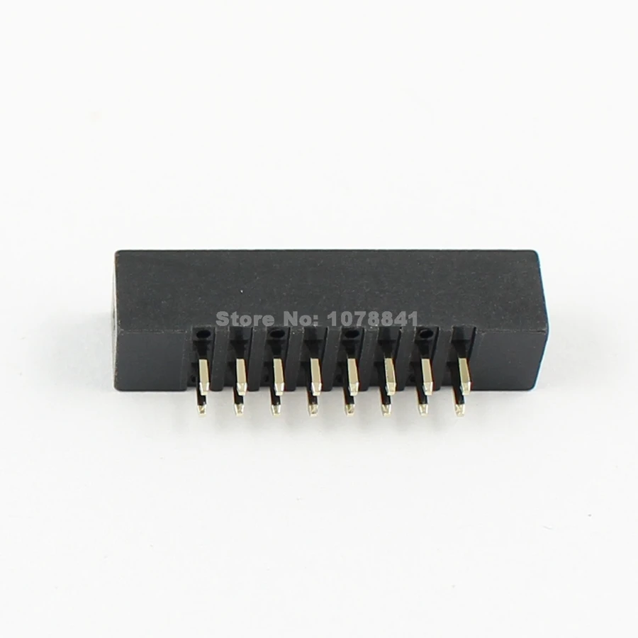 10 шт. 2 мм 2x8 контактов 16 прямой Штекерный кожух PCB Box header IDC разъем|socket 16|sockets 2mmsocket |
