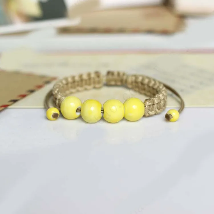 Национальный Ветер плетеная вручную стандартная Бижутерия #1310|bracelet jewelry|bead