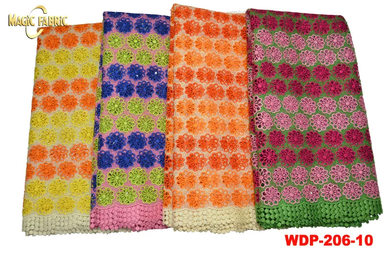 

Latest high quality African guipure lace fabric for sewing african cord lace fabric for nigerian wedding WDP-206