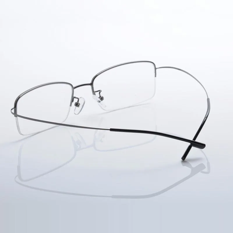 Брендовые дизайнерские очки TR90 полуоправы 2016 модные мужские металлические