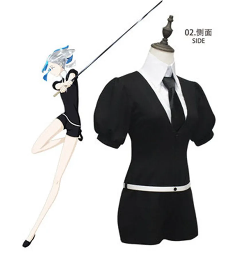 Прямая поставка лидер продаж косплейный костюм из аниме Houseki no Kuni Phosphophyllite Cinnabar