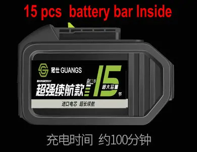Brushless Battery 19800Amh щетка 25800Amh бесщеточный Аккумуляторный Электрический Гайковерт ударный торцевой ключ Li батарея ручная дрель молоток Электроинструмент набор - Цвет: Brushless Battery