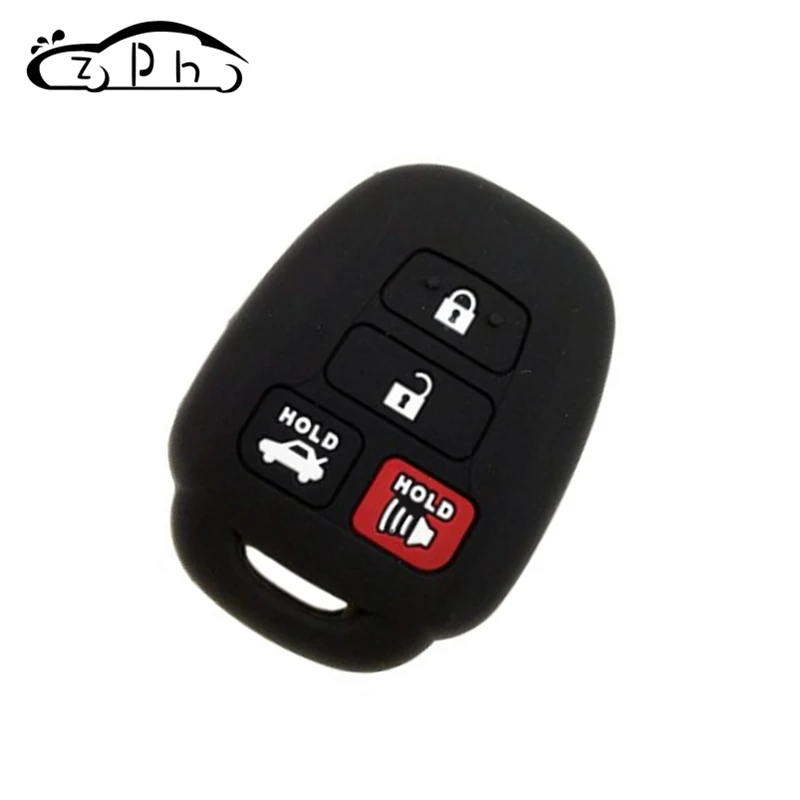 Силиконовый чехол для ключа Toyota CAMRY 2012-2018 автомобильный Corolla 2014-2018 аксессуары