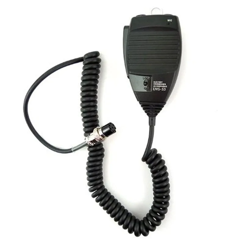 Microfono a distanza tenuto in mano del microfono dell'altoparlante PTT della spalla di EMS-53 per il DR-03 DR-06 DR-145 walkie-talkie di DR-235E di DR-135T