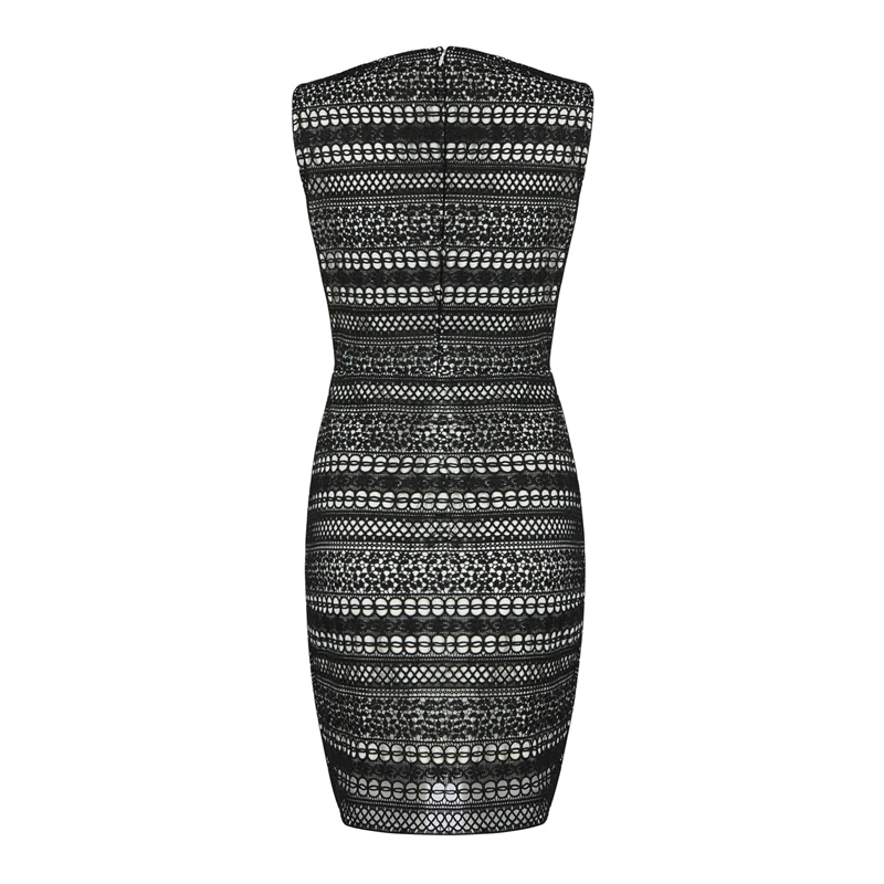 Сексуальное женское мини-платье INDRESSME с глубоким V-образным вырезом модное