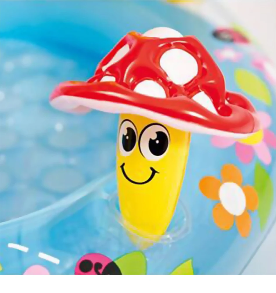 Children Swimming Pool Summer Baby Awning Pools Basin Baby Pool Mushroom Inflatable Garden Pools For Kids Children's Water Pool