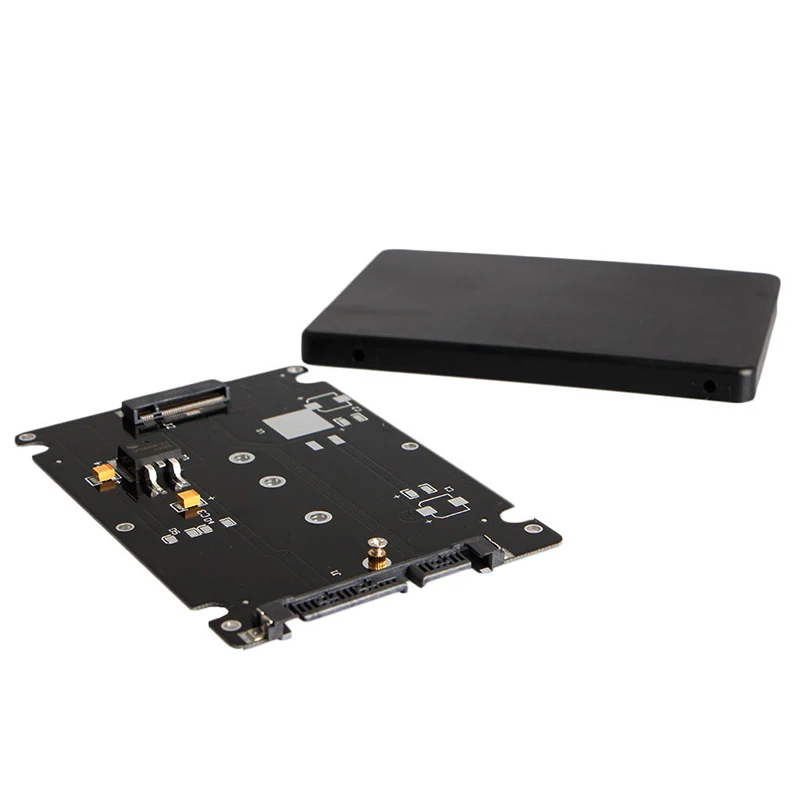 OOTDTY B+ M ключ разъем 2 M.2 NGFF(SATA) SSD to 2,5 SATA адаптер карта с Чехол