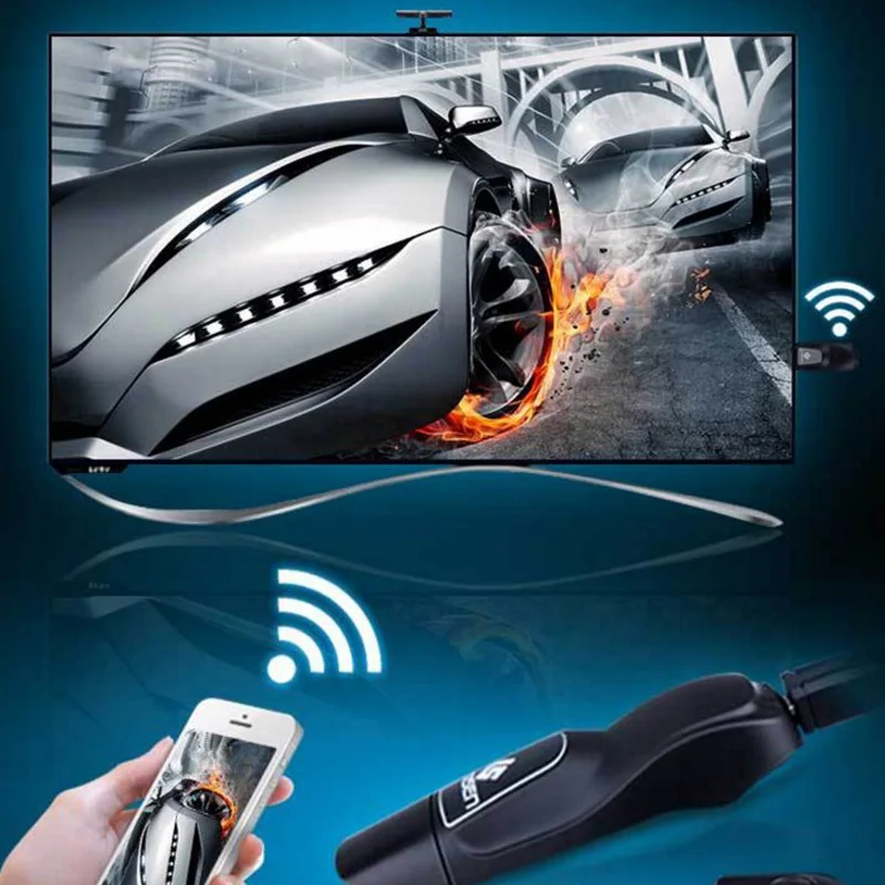 Airplay Dongles VGA HD 2 4G + 5G двухдиапазонный беспроводной экран с кнопкой сокровищ для
