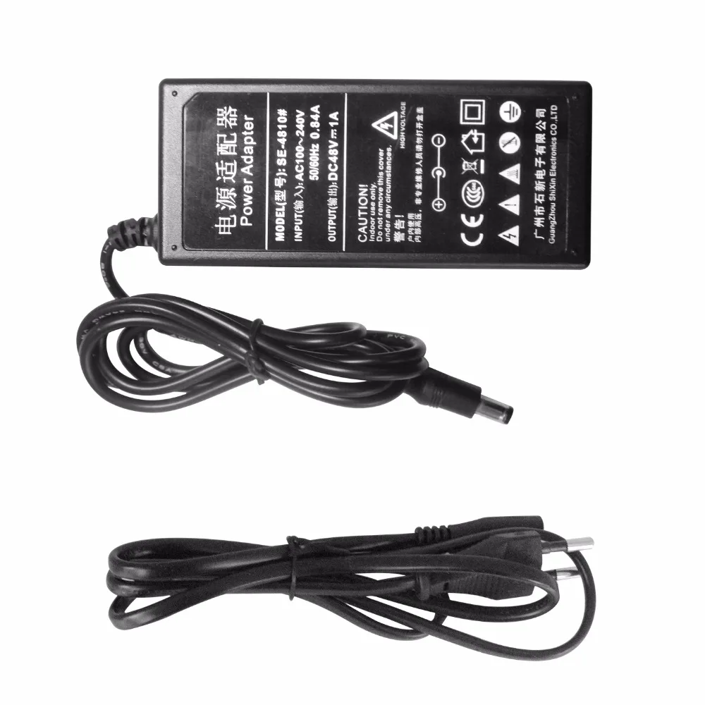 poe Switch gigabit POE Injector Power supply Ethernet Network for IP Camera VoIP Phone AP devices CCTV Accessories | Безопасность и