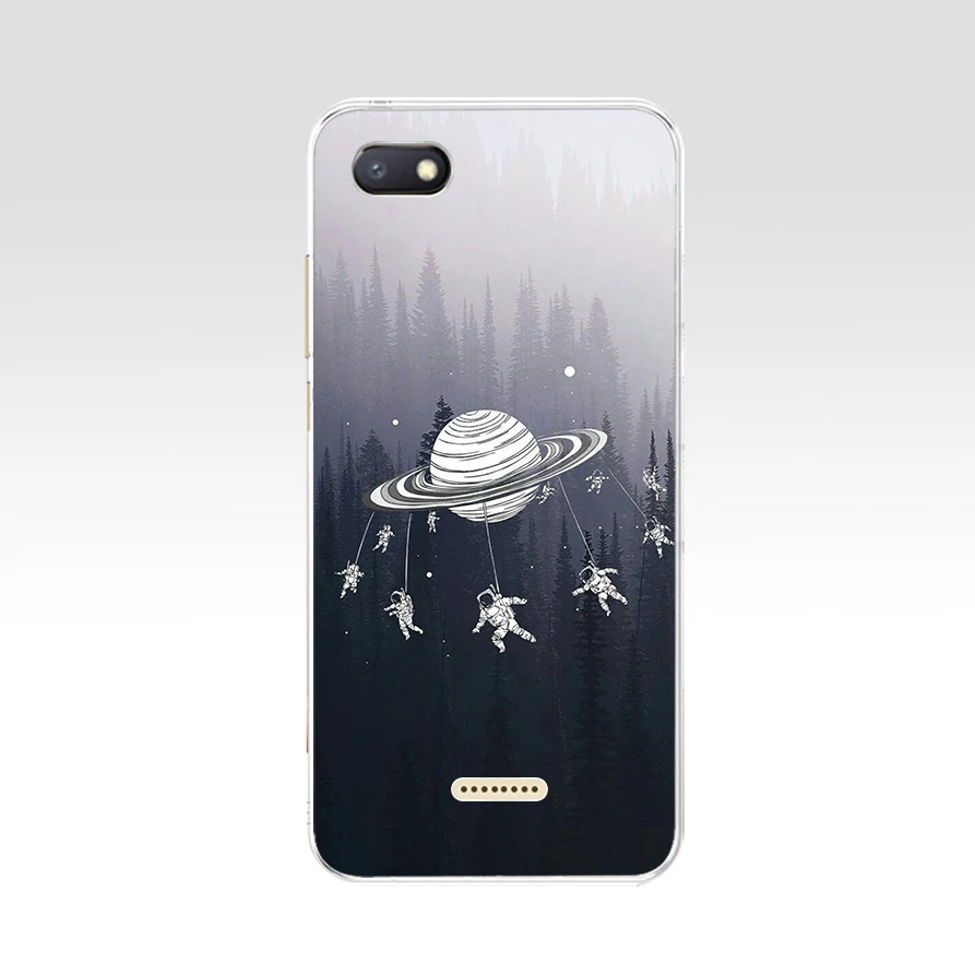 51 22 Xiaomi redmi 6A чехол силиконовый чехол 5,4" TPU мультфильм чехол на Xiaomi redmi 6a redmi 6a coque fundas Телефон Бампер корпус - Цвет: 51