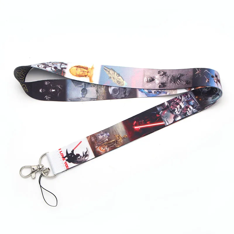 P1927 Dongmanli крутой Брелок Для Ключей Талреп Бейдж ID Lanyards/веревка для мобильного телефона/брелок для ключей на шею ремни ювелирные изделия - Цвет: 2