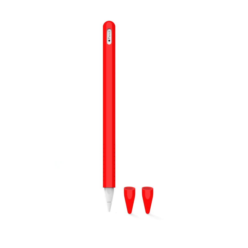 Силиконовый чехол Liboer для Apple Pencil 2 го поколения защитный держатель карманные