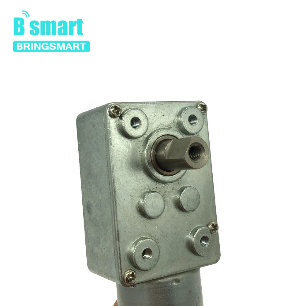 Bringsmart JGY370 3000 червячный мотор DC 12V 2rpm Мини с высоким крутящим моментом 24V 1rpm