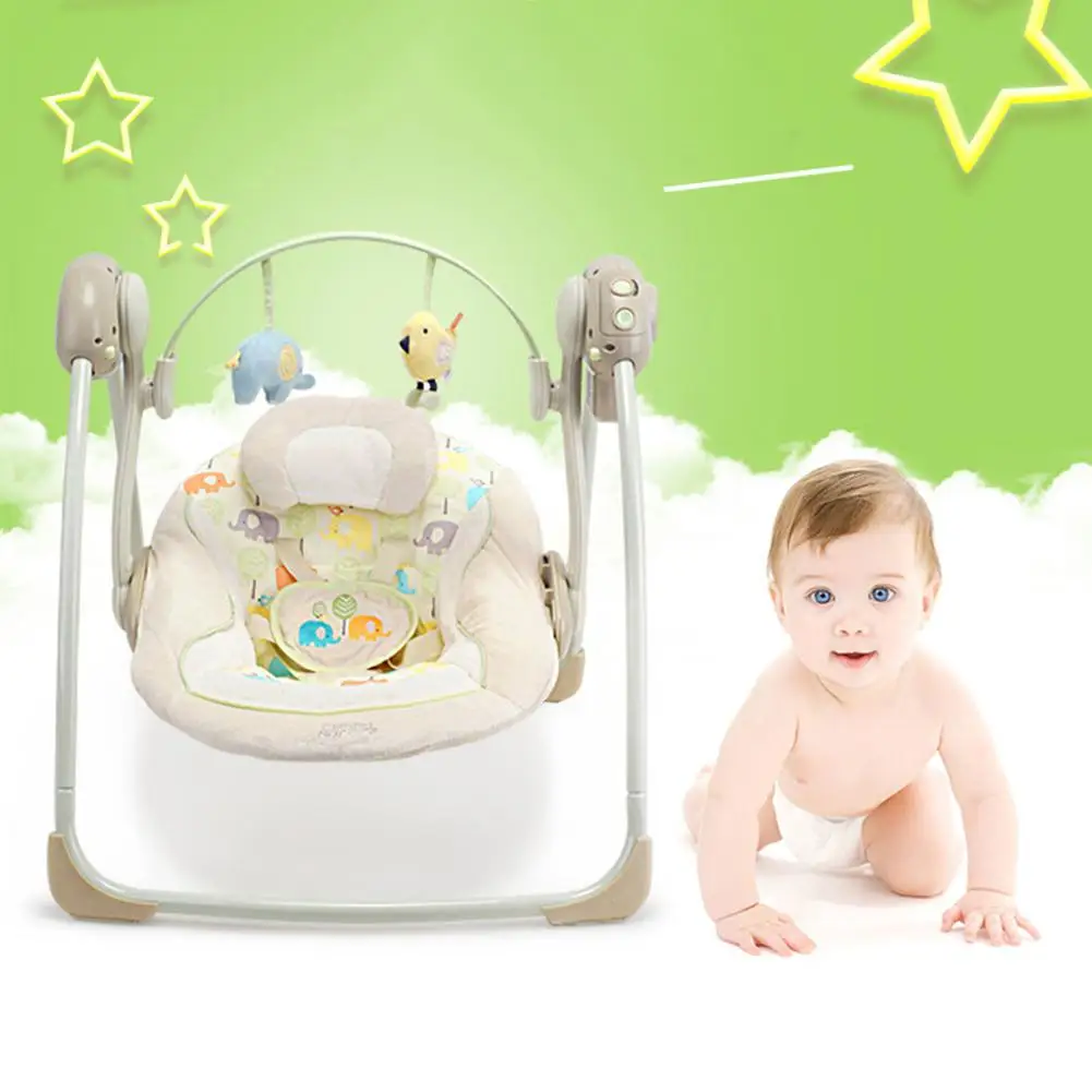 Kidlove Детские Многофункциональные Музыкальные электрические качели, кресло-качалка, детская колыбель