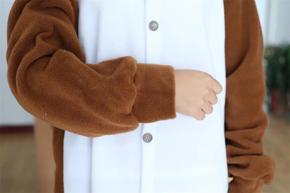 

Kigurumi Onesies Cosplay Squirrel Pajamas Sleepwear Adult Cosplay Costume Unisex Cartoon Sleepsuit Jumpsuit Halloween