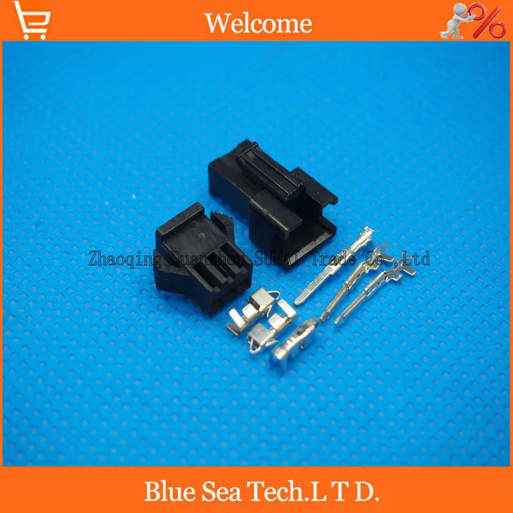 3 Pin/way Разъем 2 54 мм SM 3P электрический соединитель для E Bike/car/electronic circuit и т. Д.|connector